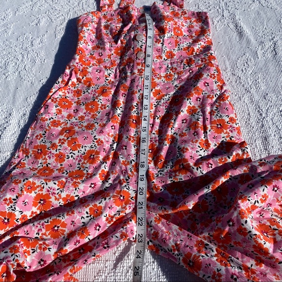 Yumi Kim 'Walk This Way' Retro Style Wide Leg Floral Jumpsuit - Picture 8 of 16